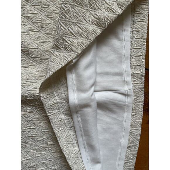 NWT Belle Badgley Mischa Vail Dress Ivory Size 6 Fully Lined Sheath Bodycon - Picture 8 of 12